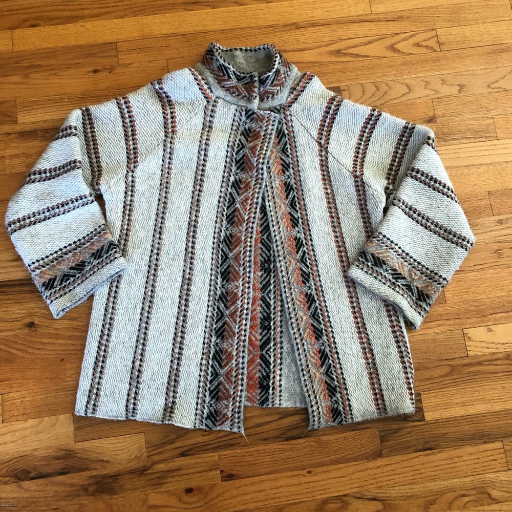 H and M 70’s inspired wool blend duster